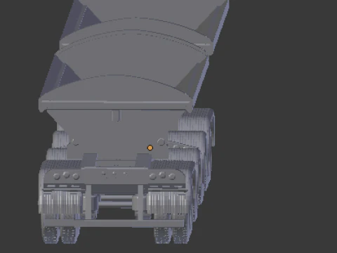 Trailer dumper eua 3D Print Model
