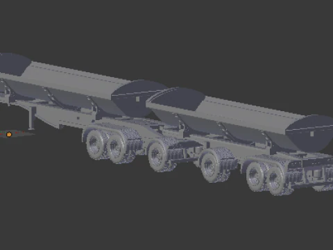 Trailer dumper eua 3D Print Model
