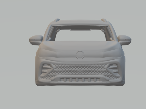 Vw tiguan r line Modello di stampa 3D