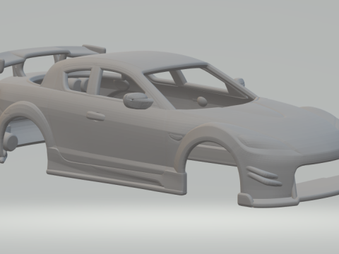 Mazda rx 8 3D Принт Модель