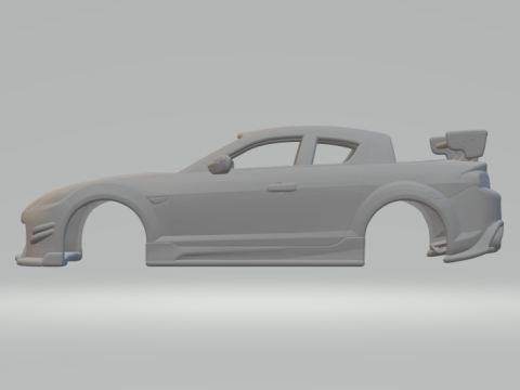 Mazda rx 8 3D प्रिंट मॉडल