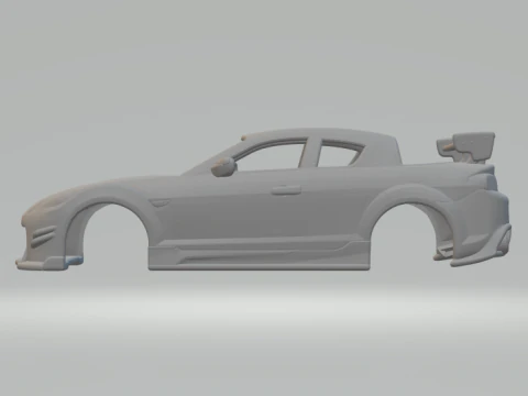 Mazda rx 8 3D Print Model