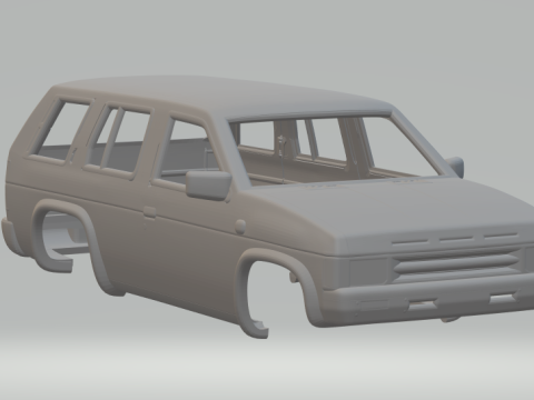 Nissan terrano 3D Baskı Modeli
