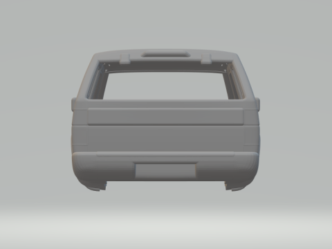 Nissan terrano Model Cetak 3D