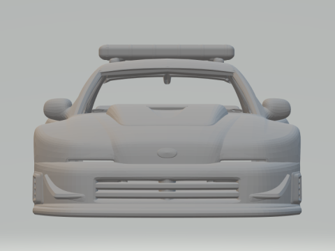 Crown interceptor drift 3D Druckmodell