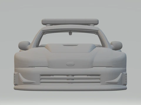 Crown interceptor drift 3D Print Model