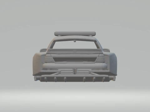 Crown interceptor drift 3D Print Model