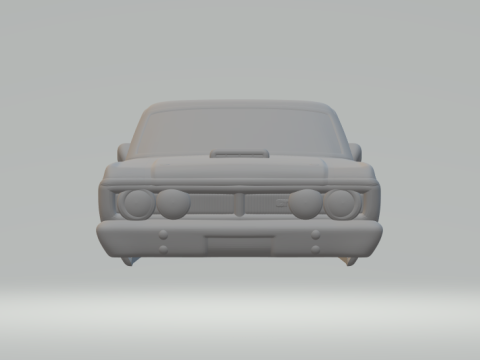 Falcon sedan 3D-printmodel