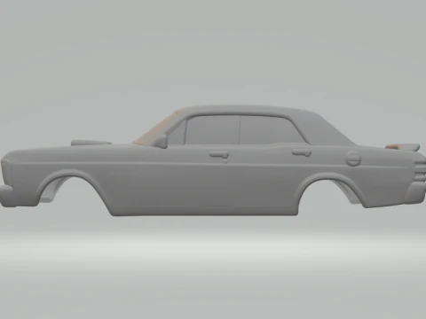 Falcon sedan 3D Print Model