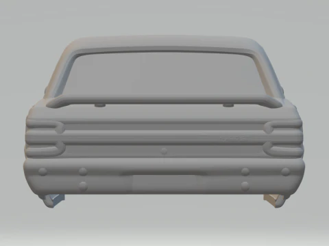 Falcon sedan 3D Print Model