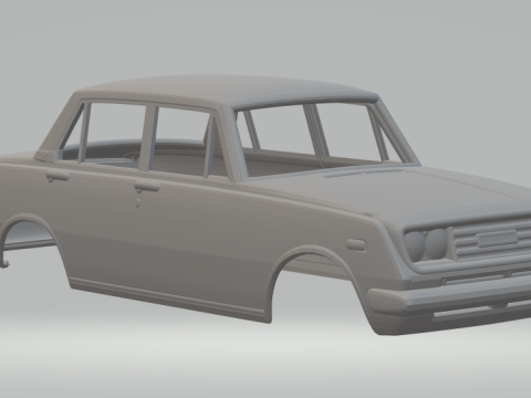 Toyota corona 3D Print Model