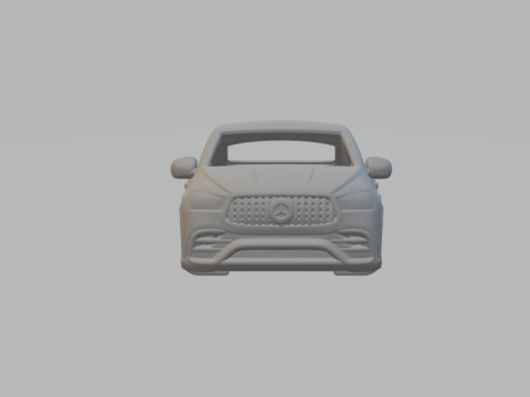 Mercedes benz gle amg Model Cetak 3D