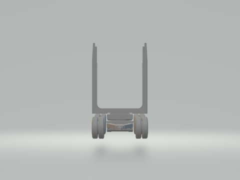 Trailer transport timber Modèles 3D en vedette