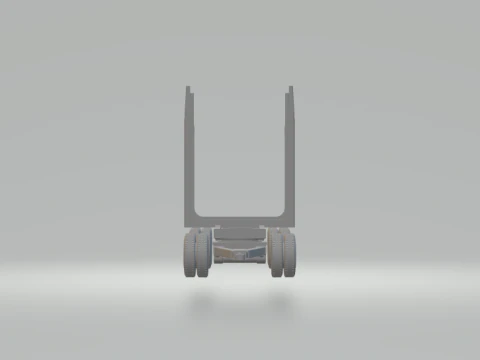 Trailer transport timber 3D Print Model