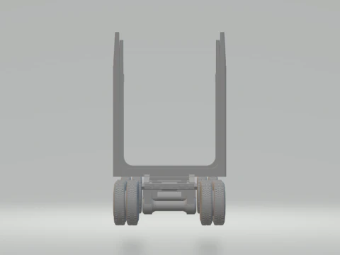 Trailer transport timber 3D Print Model
