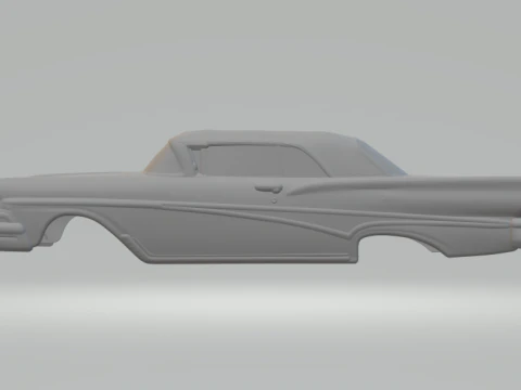 Fairlane 500 sunliner 3D Print Model