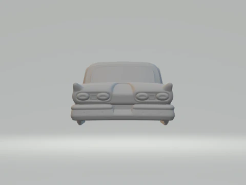 Fairlane 500 sunliner 3D Print Model