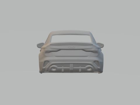 Audi rs3 sedan 3D 프린트 모델