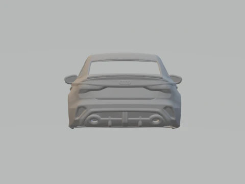 Audi rs3 sedan 3D Print Model