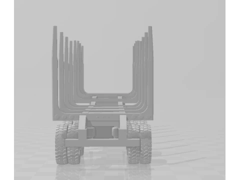 Trailer timber eua 3D Print Model
