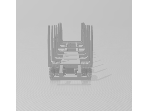 Trailer timber eua Modèles 3D en vedette