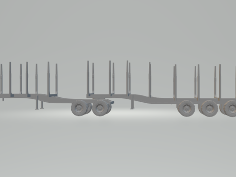 Double Trailer timber eua Modelo de impresión 3D