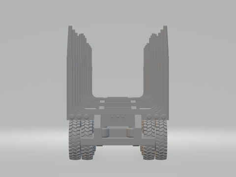 Double Trailer timber eua Modelo de impresión 3D