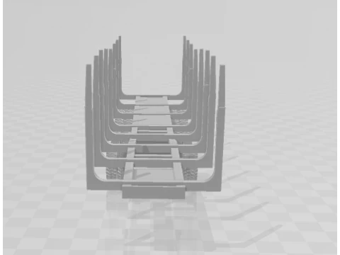 Trailer timber eua 3D Print Model
