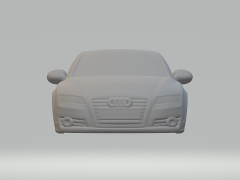 Audi a7 sportback closed 3D-printmodel