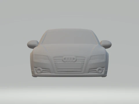 Audi a7 sportback closed 3D Print Model