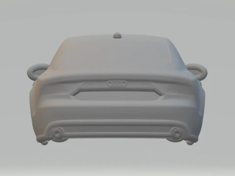 Audi a7 sportback closed 3D Print Model