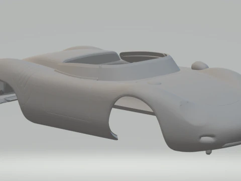 Porsche 718rs 3D Baskı Modeli