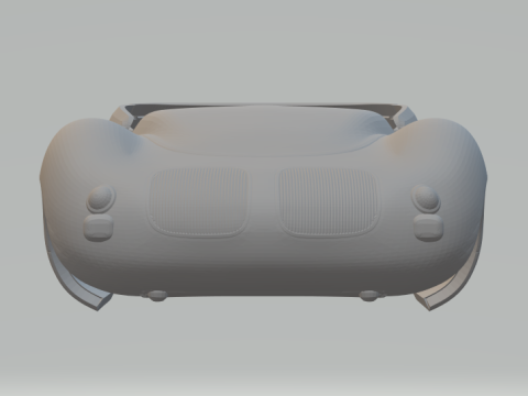 Porsche 718 rs 3D Baskı Modeli