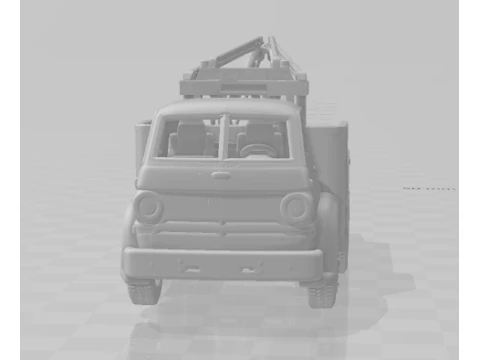Dodge tow truck 3D Print Model