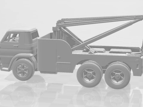 Dodge tow truck 3D Print Model