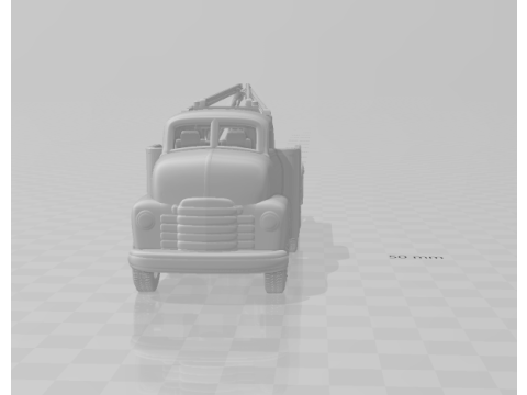 Gmc coe tow truck 3D Принт Модель