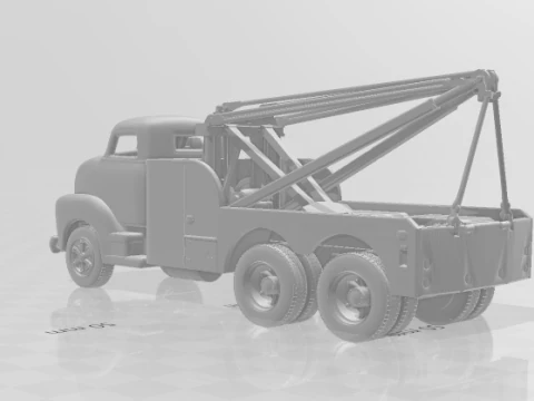 Gmc coe tow truck 3D Print Model