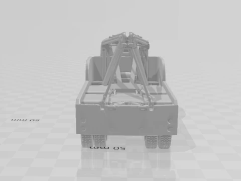 Gmc coe tow truck 3D Print Model