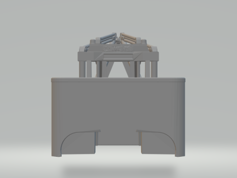 Tow truck 3D Print Model