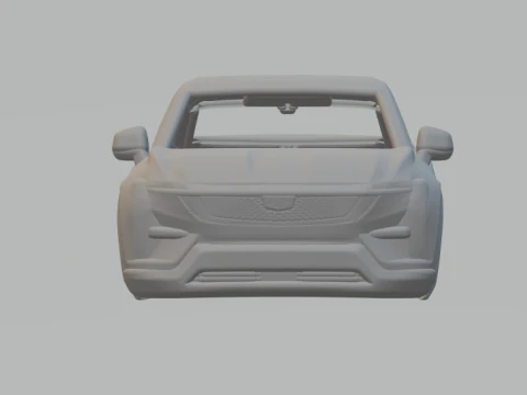 Cadillac Optiq 3D Print Model