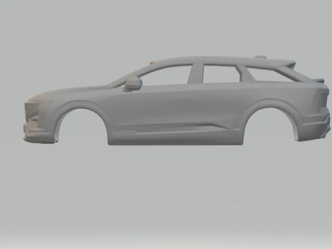 Cadillac Optiq 3D Print Model