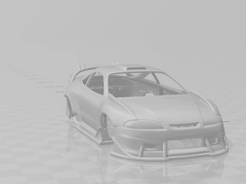 Mitsubishi Eclipse extreme 3D Print Model