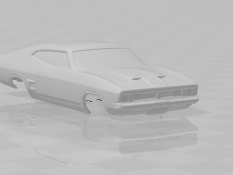 Falcon coupe closed window Model do druku 3D