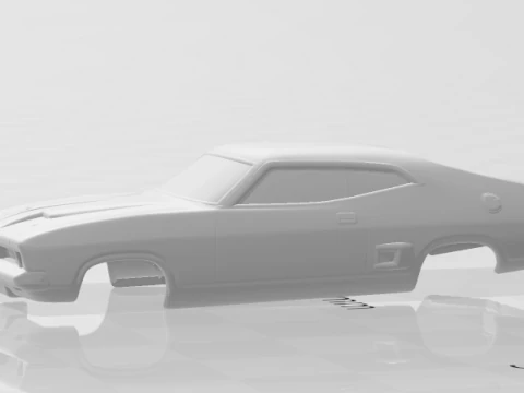 Falcon coupe closed window 3D Print Model