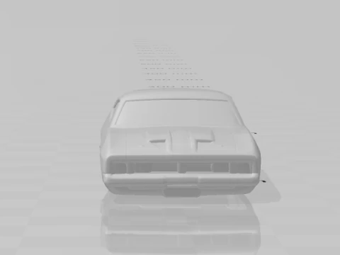 Falcon coupe closed window 3D Print Model