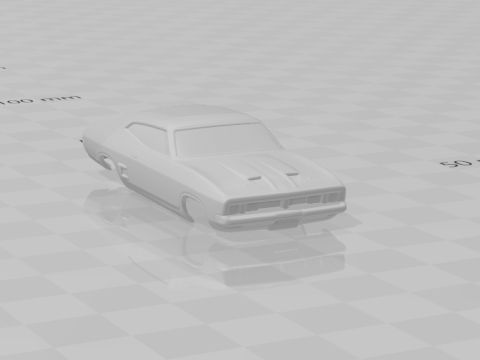 Falcon coupe closed window Model do druku 3D