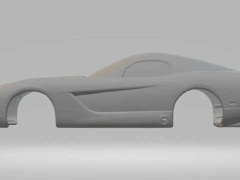 Dodge viper closed window 3D Print Model