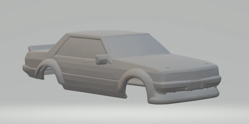 Falcon race car closed window 3D Print Model .c4d .max .obj .3ds .fbx .stl .blend 