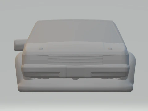 Falcon race car closed window 3D Print Model