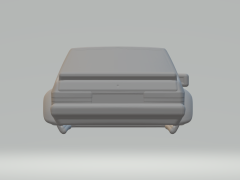 Falcon race car closed window 3D Print Model